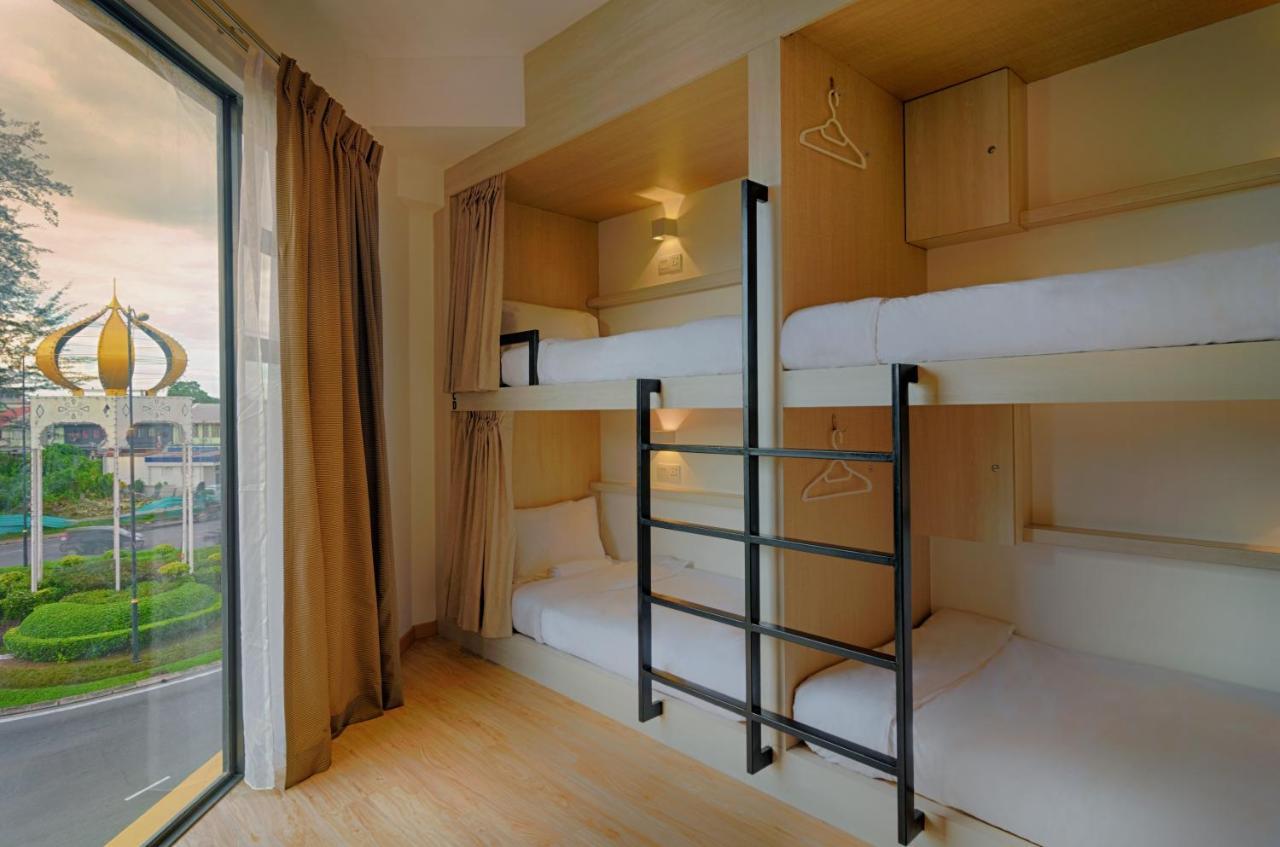 Bulatan Hostel Tanjong Aru Ngoại thất bức ảnh