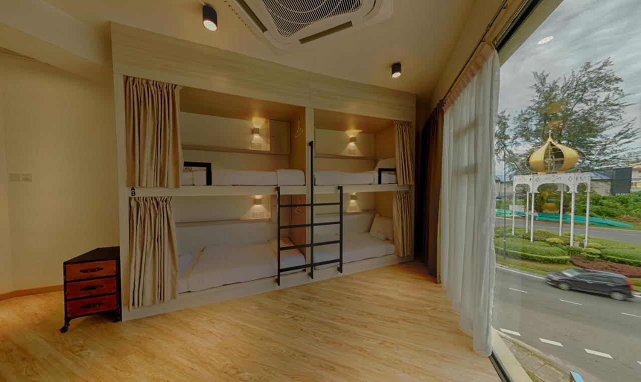 Bulatan Hostel Tanjong Aru Ngoại thất bức ảnh